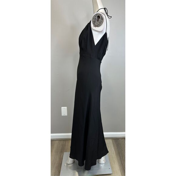 NWT TOTEME Gathered Halterneck Maxi Dress Size 36(U4) $900 - Picture 6 of 11